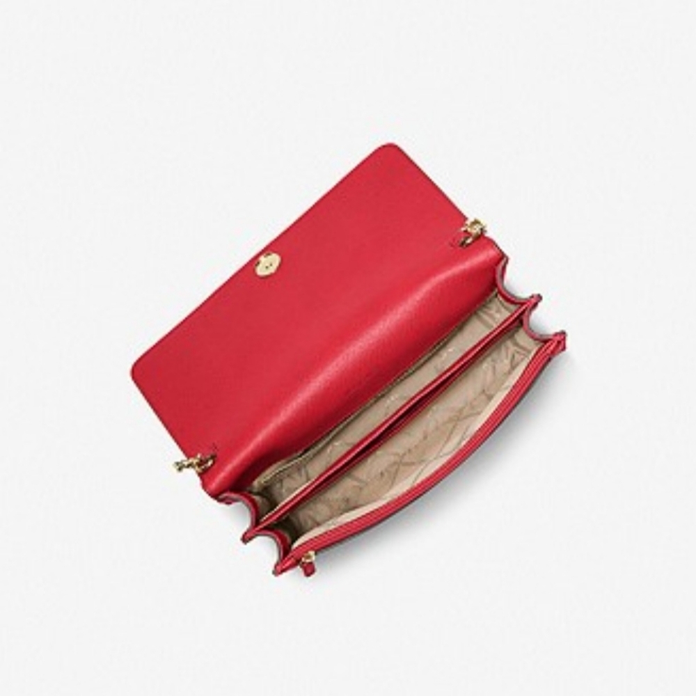 Michael Kors Daniela Large Leather Crossbody - Picture 3 of 6